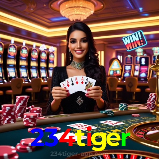 234tiger：Jogue poker e prove que você é o verdadeiro campeão das cartas!